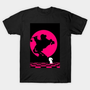 Pink Chess Knight T-Shirt